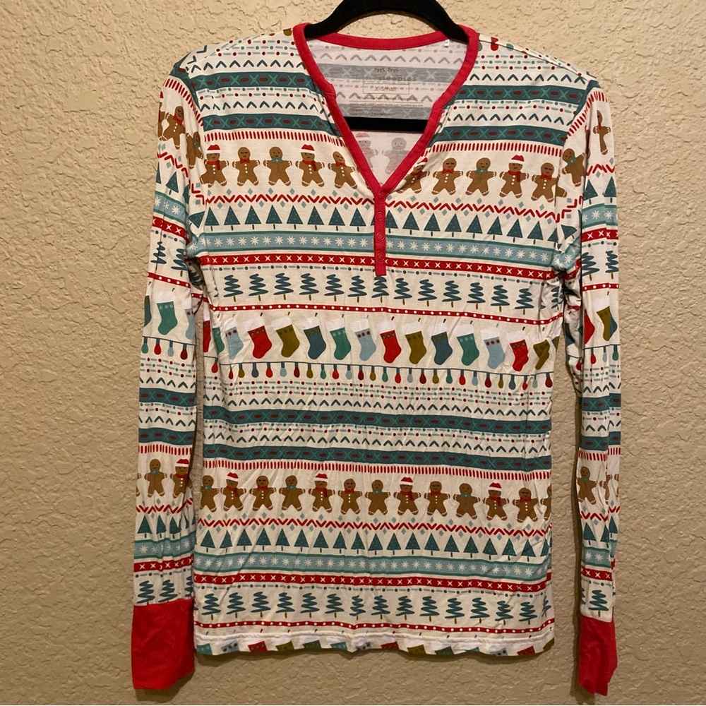 Little Sleepies Women’s Fair Isle Pajama Top